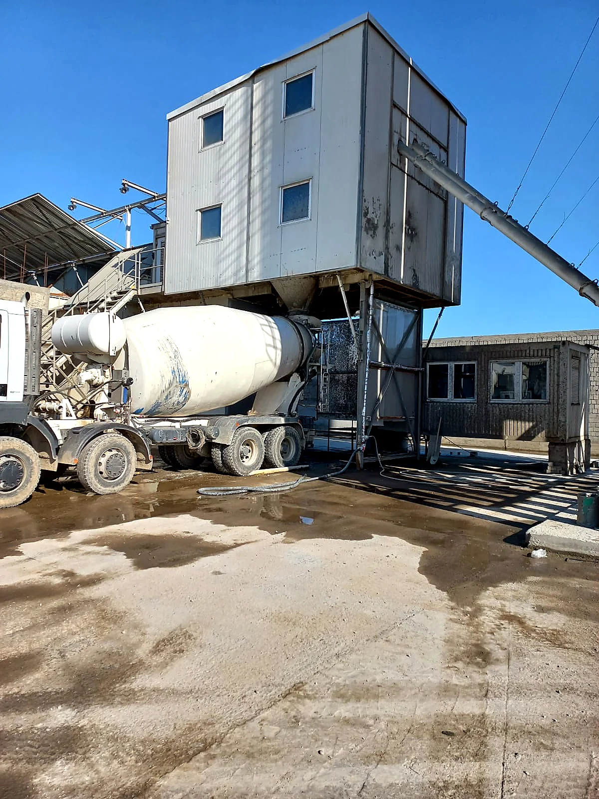 GV Beton production site and equipment